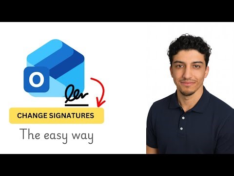 How to Change Signature Microsoft Outlook (Easiest Way) (2026 Guide)