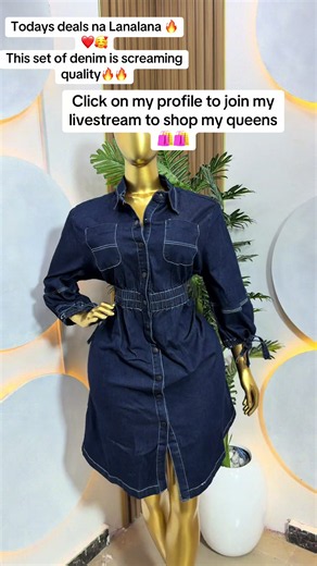 Today's Deals: Quality Denim Set from Abuleegba Thrift Store