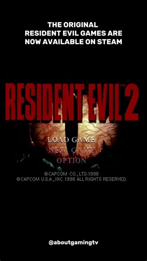 The original Resident Evil trilogy are now available on Steam