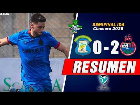 Reds strike first / Mixco 0 vs Municipal 2 / First Leg Semifinal / Clausura 2026 - Full Summary -