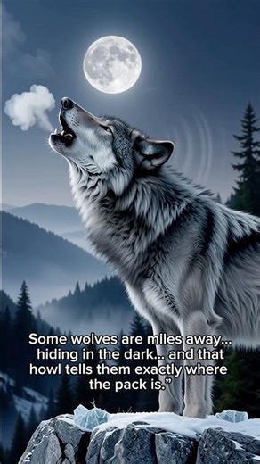 The Terrifying Reason Wolves Howl at Night