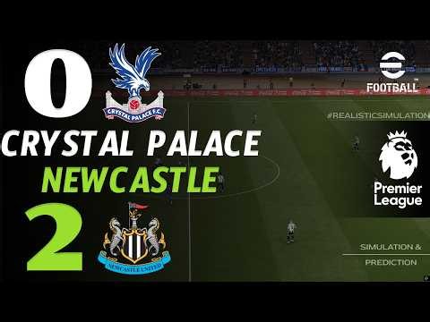 🔴 Crystal Palace vs Newcastle 0 - 2 | HIGHLIGHTS & GOALS | Premier League 2026 – Live eFootball