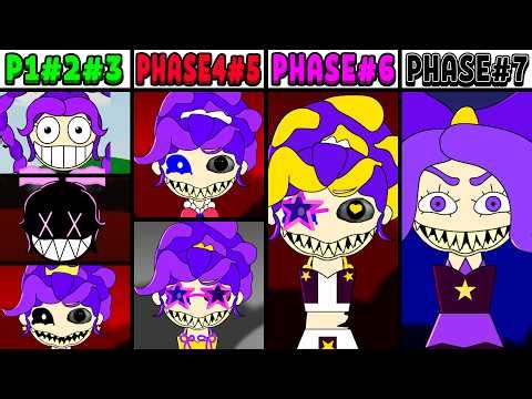 All Phases in New Incredibox Sprunki Oc of Lily Lovebraids: From Phase 1 to Phase 7