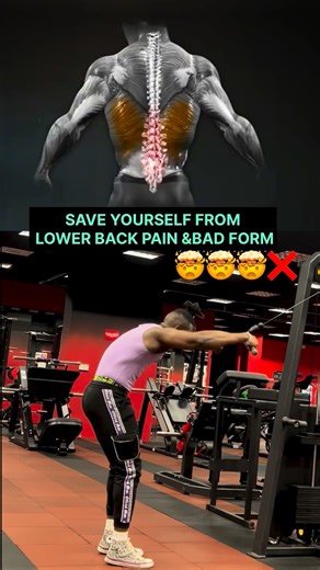 Fit Strong on Instagram: "❌ Lower back pain during standing cable lat pulldown? 🤯🤯🤯 ✅ Do this supported variation instead. Save yourself from lower back pain and bad form during standing cable lat pulldown. This supported cable lat pulldown variation keeps your torso stable, reduces momentum, and puts all the tension where it belongs — your lats. ✔️ Less lower back strain ✔️ Better mind–muscle connection ✔️ Cleaner reps, better results Control the weight. Let your lats do the work. 💪🏽🔥 . .