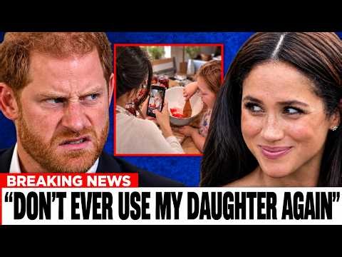 Prince Harry DISGUSTED After Meghan EXPLOITS Lilibet To Sell Her Jam.