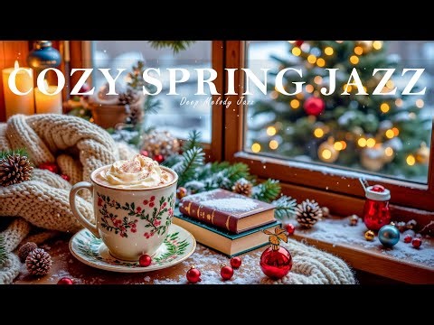 Cozy Spring Jazz ☕🎶 Relaxing Bossa Nova & Coffee Shop Music for a Warm Ambience.