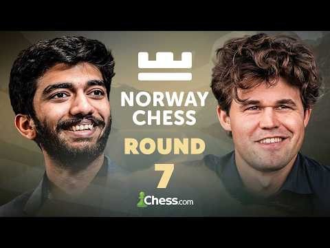 Gukesh, Pragg, Carlsen in Action | Norway Chess 2026 Round 7 | Vertical stream