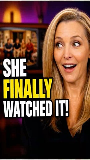 Lisa Kudrow FINALLY Watched Friends… and Her Reaction Is Priceless 😂 #shorts
