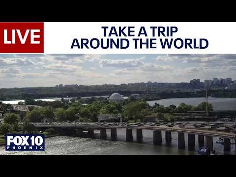 🔴LIVE: WEBCAMS around the world | April 24 | FOX 10 Phoenix