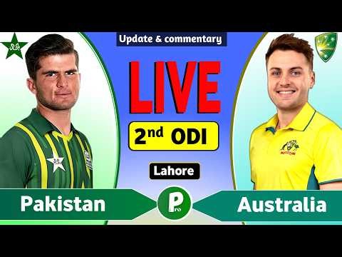 Pakistan vs Australia 2nd ODI Live Match Today | PAK vs AUS Live Score & Commentary