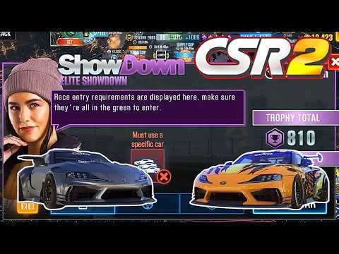 CSR2 | ShowDown Live Races Of Toyota (Toyota GR Supra)