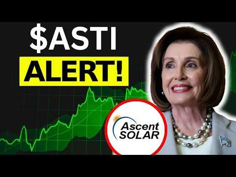 ASTI Stock MASSIVE NEWS!? (Thank Me Later Bro) Ascent Solar Technologies stock analysis