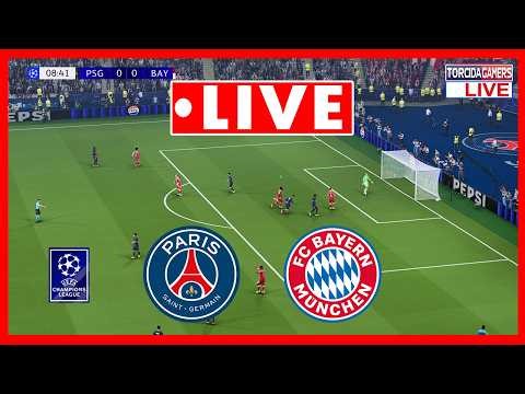PSG vs Bayern München | UEFA Champions League 2025/2026 - Semifinal | Full Match Simulation PES 2021
