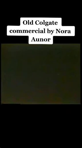 Vintage Colgate Toothpaste Commercial by Nora Aunor