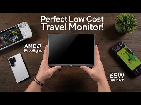 The PERFECT Low Cost Travel Monitor for Steam Deck, ROG Ally & DeX!