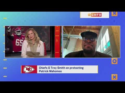 'There’s no better competitor I know' - Trey Smith on Patrick Mahomes | GMFB