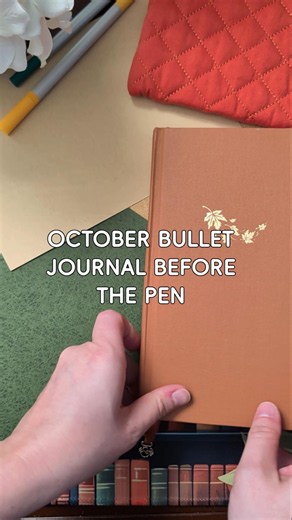 October Bullet Journal Set Up