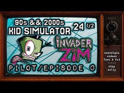 📺 Invader Zim ⋆ Pilot / Episode 0 ⋆ Full Episode ⋆ Retro Nickelodeon ✧ 90s & 2000s Kid Simulator 24½