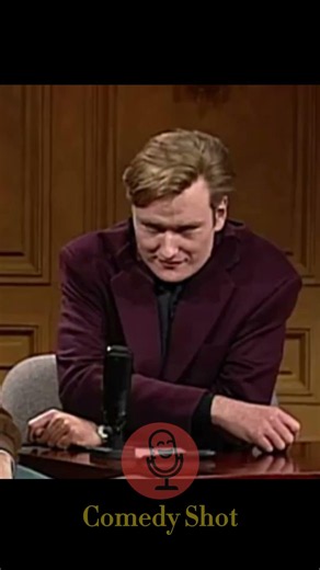 Leslie Nielsen shows Conan some Old - School jokes #shorts