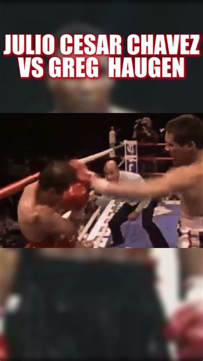 Julio César Chávez vs Greg Haugen | “They Don’t Drink Water” – Historic Beatdown