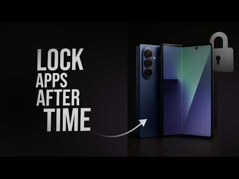 How to Lock Apps After a Certain Time Android (tutorial)
