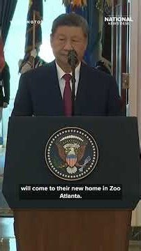 New PANDAS from China to arrive at Zoo Atlanta soon, Xi says during White House remarks