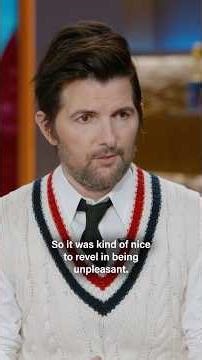Actor Adam Scott on stepping out of his comfort zone to play an "unruly prick" in "Hokum"