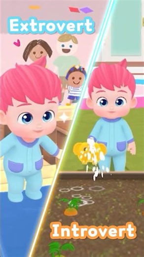 🎉 Let’s Go Out! vs 🏠 I Love Staying Home! Bebefinn Personality Types!ㅣBebefinn Town App