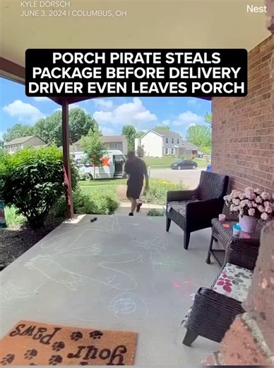 Stole the package before it was even done being delivered https://t.co/hFzudLOgEO