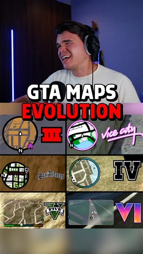 The EVOLUTION of GTA MAPS