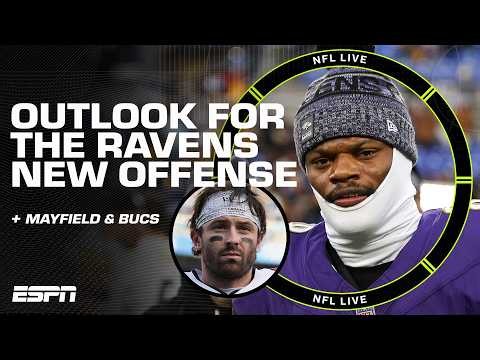 EXPECTATIONS for Lamar Jackson with Declan Doyle + Baker Mayfield's contract negotiations | NFL Live