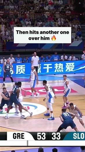 Luka showed NO FEAR vs Giannis 🔥 #FIBAOQT