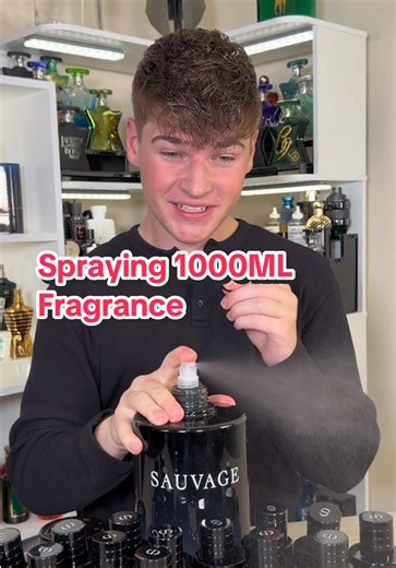 Filling 1000ML Fragrance Bottle — Perfume Pour & Spraying Tips