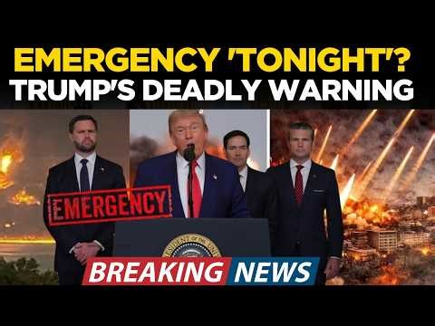 TRUMP'S ULTIMATUM LIVE: "The Nuclear Clock is Ticking" | Iran Blockade Update | US News LIVE