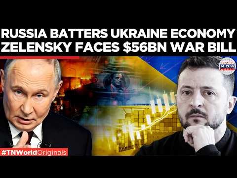 ZELENSKY’S $56BN PROBLEM: Factories Shut, Tax Revenues Collapse as Russia Strikes | Times Now World