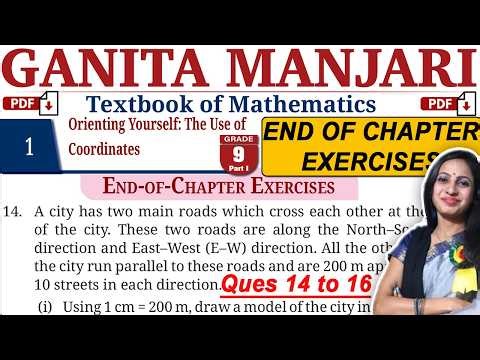 Class 9 Maths Chapter 1 End of Chapter Exercise Q 14 to 16 | Ganita Manjari | Orienting Yourself
