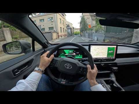 TOYOTA RAV4 Hybrid AWD 2026 - POV test drive (CITY DRIVING, GR Sport) 194 HP