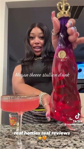 Megan Thee Stallion tries her Megan Estelle liquor