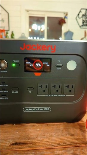 Jackery Explorer 1000 v2 portable power station features a 1070Wh lithium iron phosphate battery,