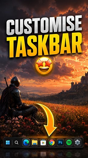 Make Your Windows 11 Taskbar Look Like macOS! 😍