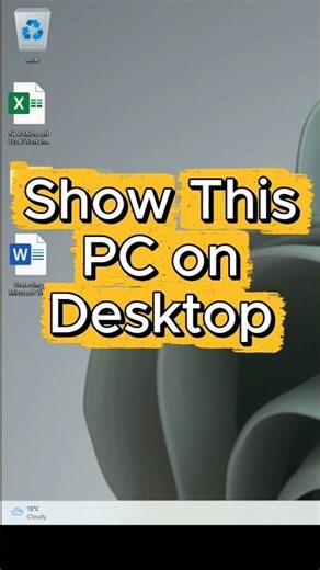 How to Show This PC on Desktop – Windows 11