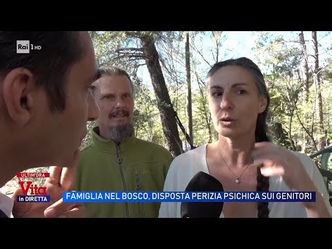 Famiglia nel bosco, disposta perizia psichica per i genitori - Vita in diretta 23/12/2025