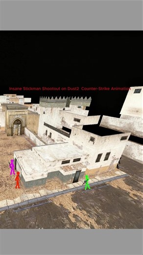 Counter Strike Dust2 – Stickman Animation #stickman #animation #stickmanfight