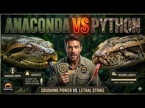 The differance between the anaconda and the python