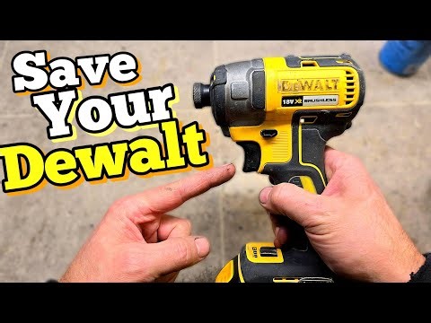 Dont throw away your Dewalt cordless until you try this fix first. How to fix a Dewalt cordless tool