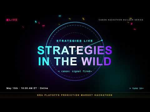 Strategies in the Wild | Canon NBA Playoffs Prediction Market Hackathon