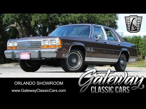 1989 Ford Crown Victoria For Sale at Gateway Classic cars of Orlando Stock#2883