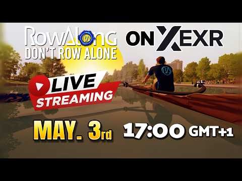 Row with Me LIVE: 30 Minute Group Workout (17:00 GMT) | May 3rd - Here and on EXR