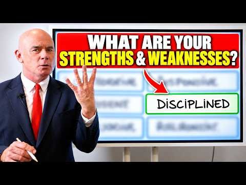 WHAT ARE YOUR STRENGTHS AND WEAKNESSES? (BEST Job Interview Answers!)