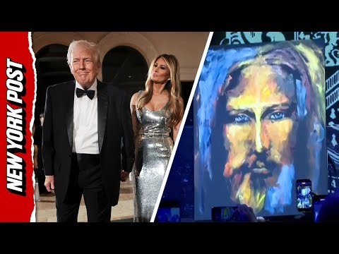 Trump Hosts NYE Bash at Mar-A-Lago, Auctions Jesus Christ Painting for $2.75 Million